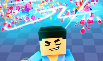 3D Block Gladiator: Sword Draw - Game Screenshot