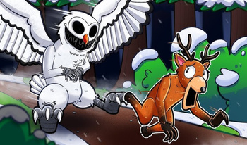 99 Nights in the Forest with Owl - Game Screenshot