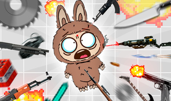 Destroy Labubu: Playground! - Game Screenshot