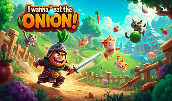 I wanna beat the onion! - Game Screenshot