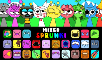 Mixed Sprunki - Game Screenshot