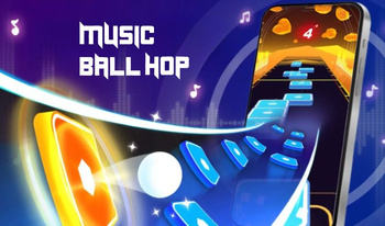 Music Ball Hop - Game Screenshot