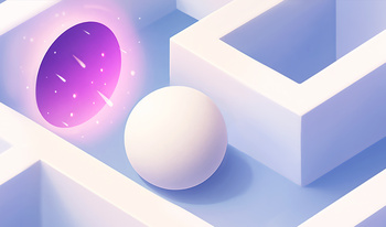 Neon Maze - Game Screenshot