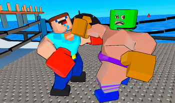Obby: Ragdoll Boxing - Game Screenshot