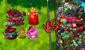 Plants vs Zombies Fusion Legend - Game Screenshot