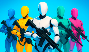Rainbow Wars - Game Screenshot