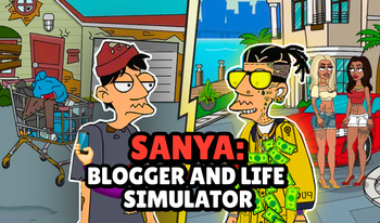Sanya: Blogger and Life Simulator - Game Screenshot