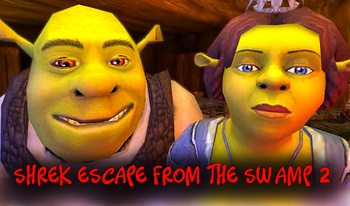 Shrek ESCAPE from the Swamp 2 - Game Screenshot