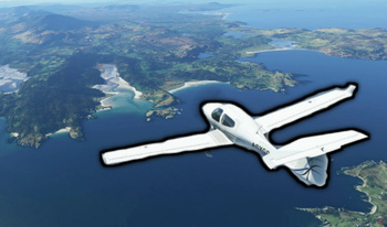 Take control of the Aircraft! - Game Screenshot