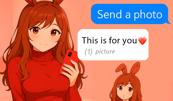 The Bunny Girl who will never leave you - Game Screenshot