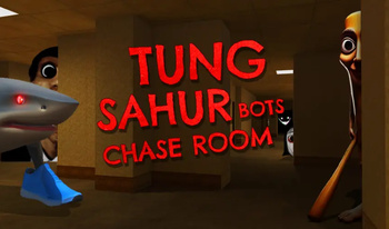 Tung Sahur Bots Chase Room - Game Screenshot