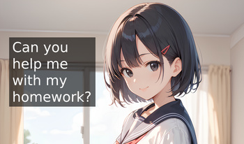 With a classmate after school - Game Screenshot